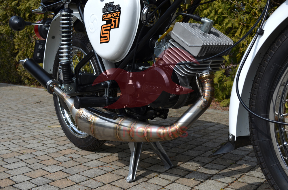 Sportovní výfuk Simson Racing MTX 130 DPR Performance
