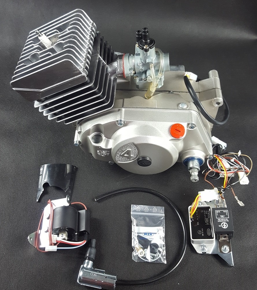 Motor Simson - 50cm3 pětirychlostní se zapalováním