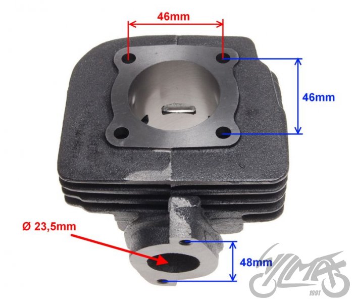 Hlava válce Suzuki TGB typ AG60 - vrtání 41mm