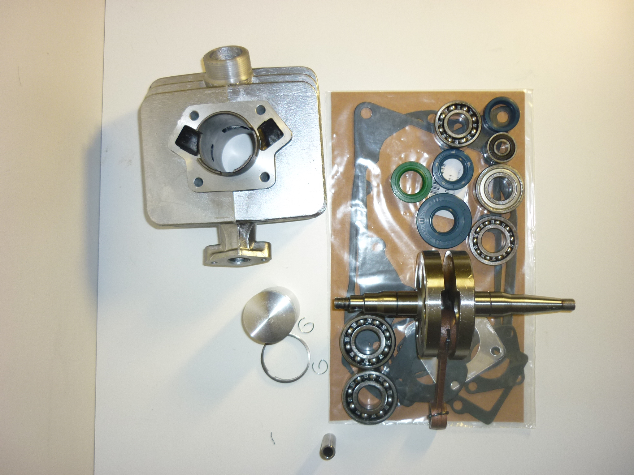 Sada GO motoru Simson S51, SR50 - 50cm3