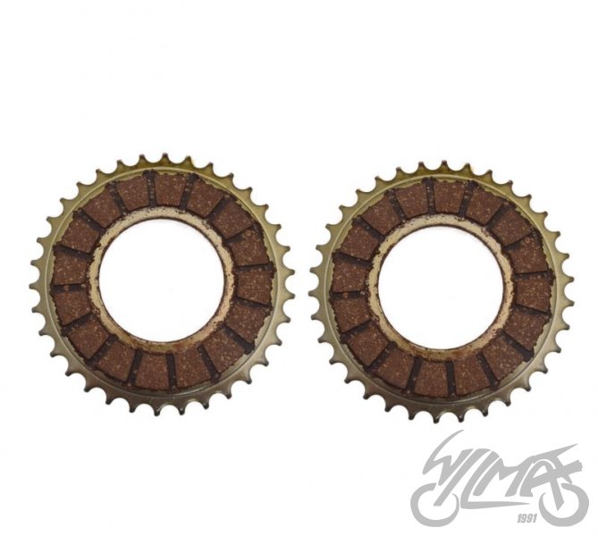 Sada lamel spojky Jawa 50