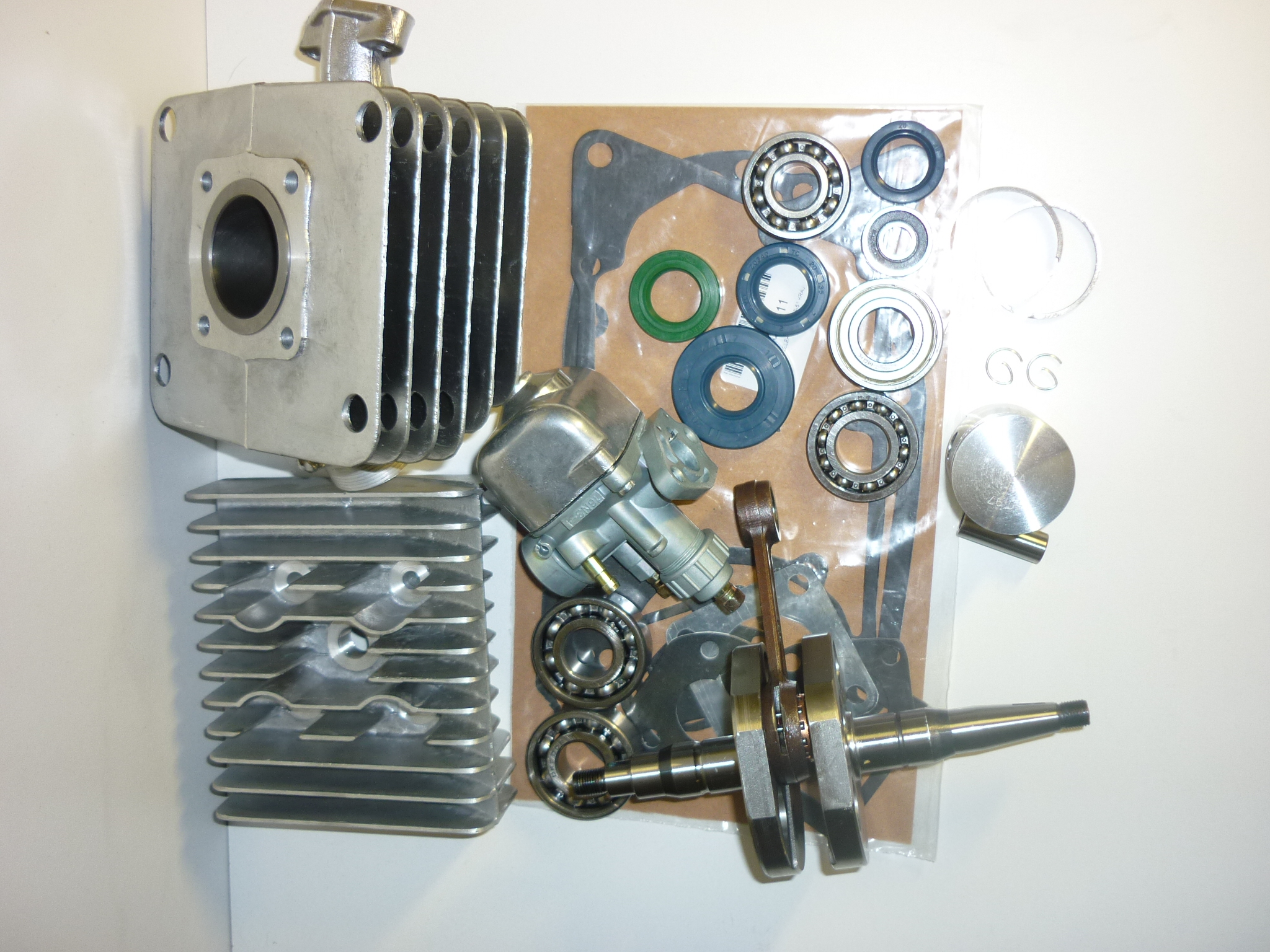 Sada GO motoru Simson S70, SR70 - 70cm3