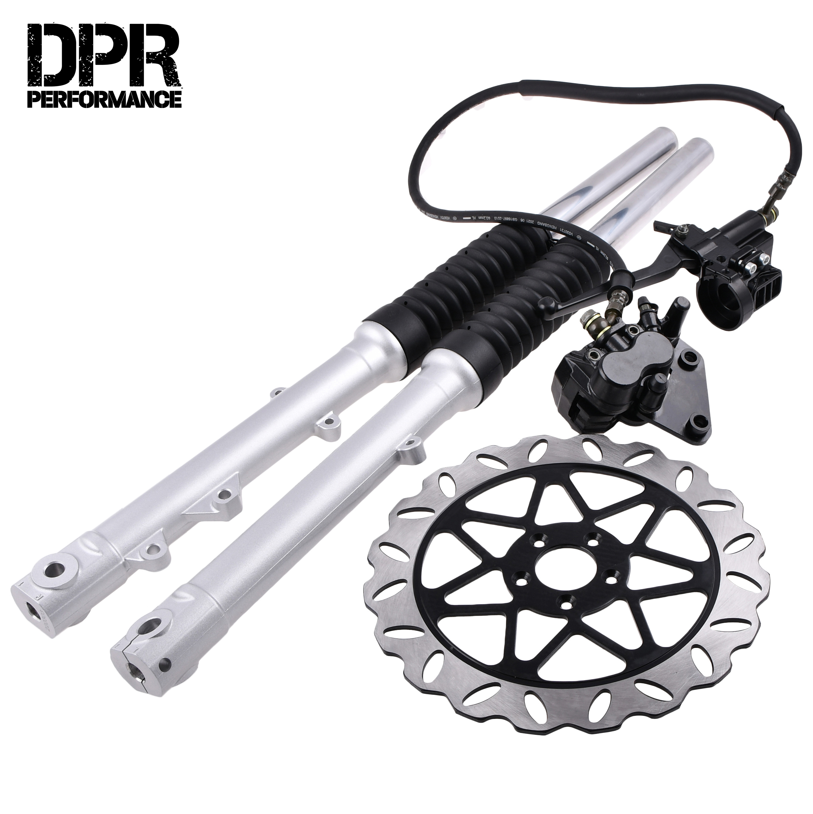 Sada tlumičů Simson S51 s hydraulickou brzdou