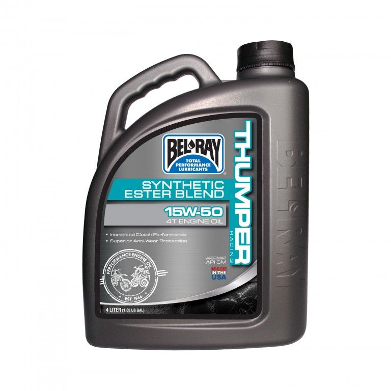 Olej Bel-Ray THUMPER RACING SYNTETIC 4T 15W-50 4L