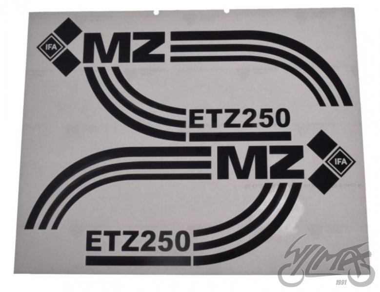 Sada samolepek MZ 250 ETZ