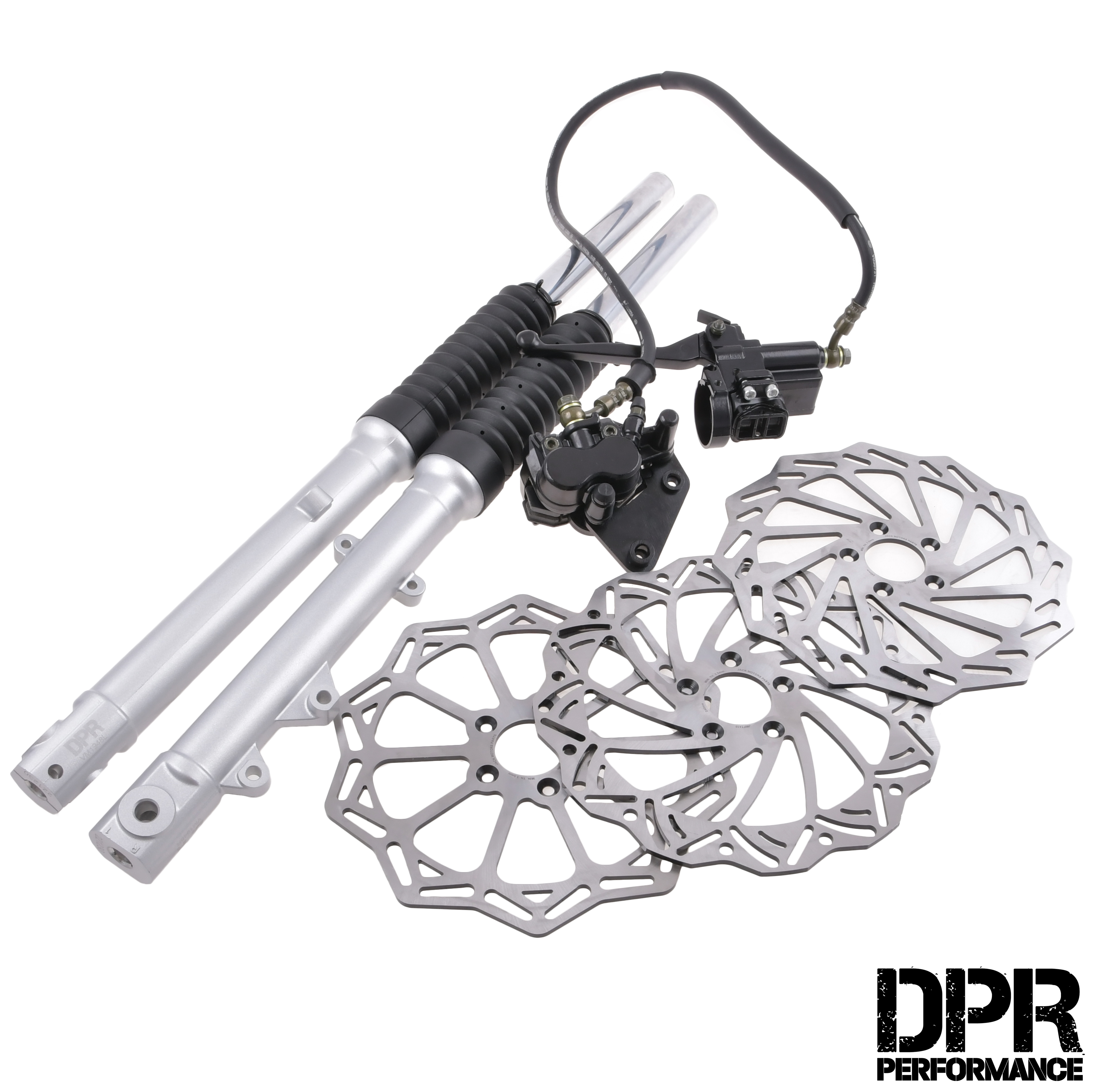 Sada tlumičů Simson S51 s hydraulickou brzdou