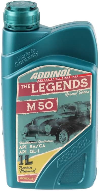 Motorový olej Addinol M50 LEGENDS SAE50