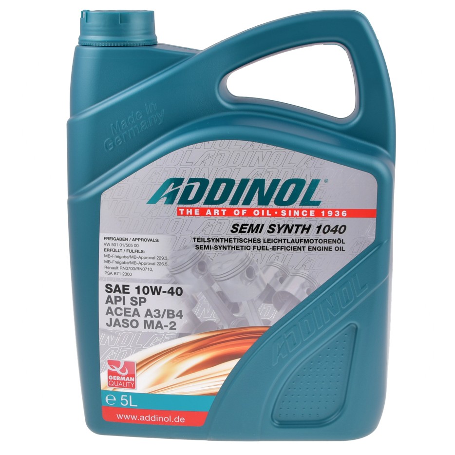 Motorový olej Addinol 10W-40 SEMI SYNTH