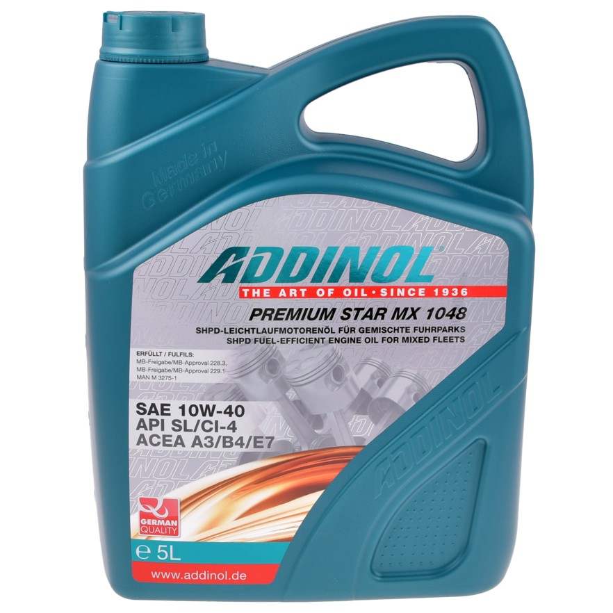 Motorový olej Addinol 10W-40 PREMIUM STAR MX