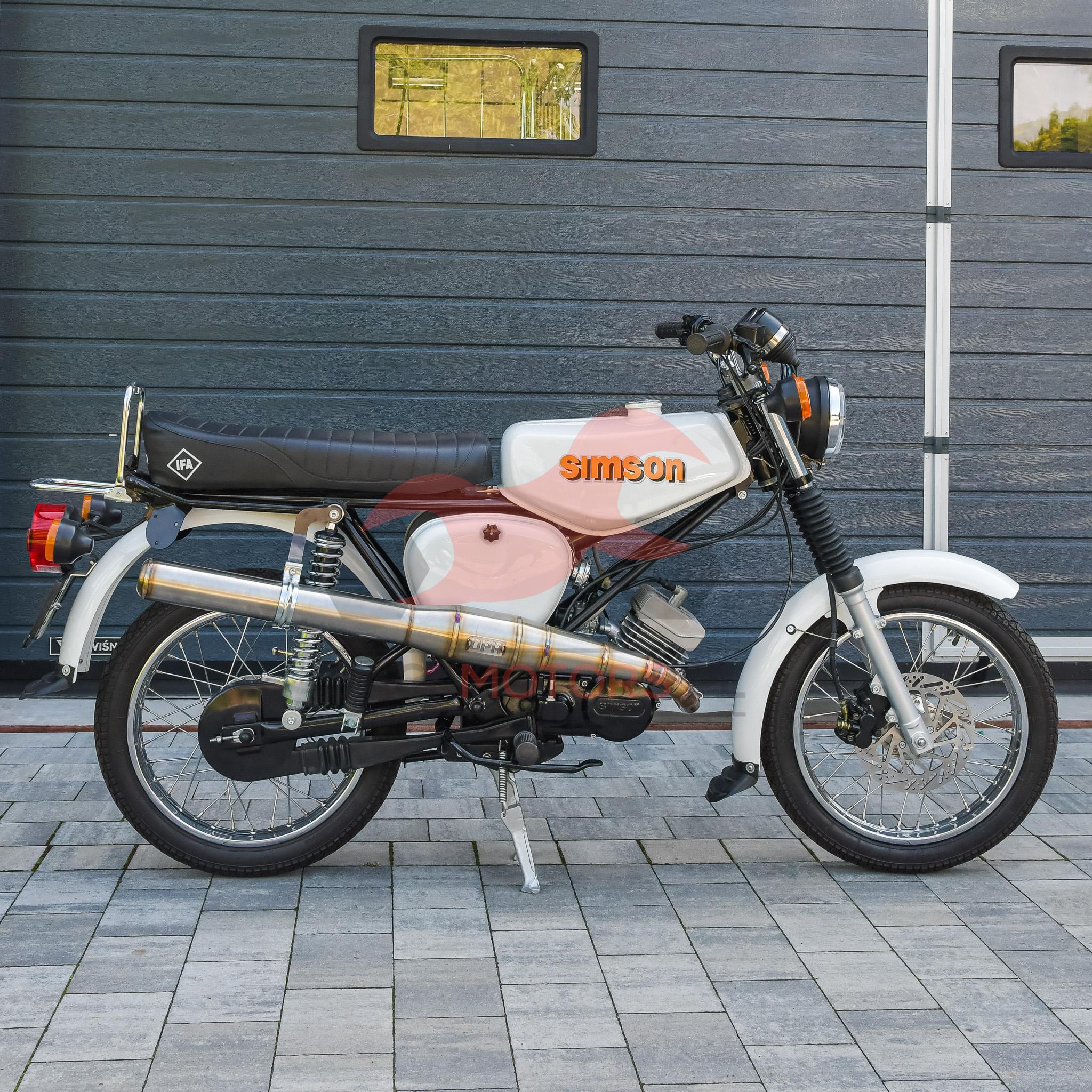 Sportovní výfuk Simson Enduro Sport Clasic 60 - 85cm3