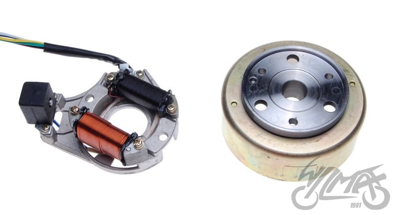 Stator s rotorem pro motocykl Czoper 50