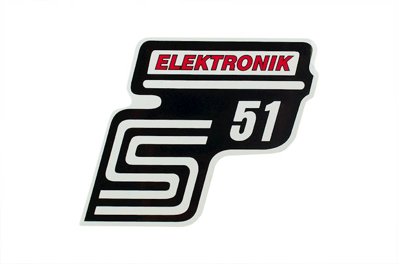 Samolepka Simon S51 Elektronik
