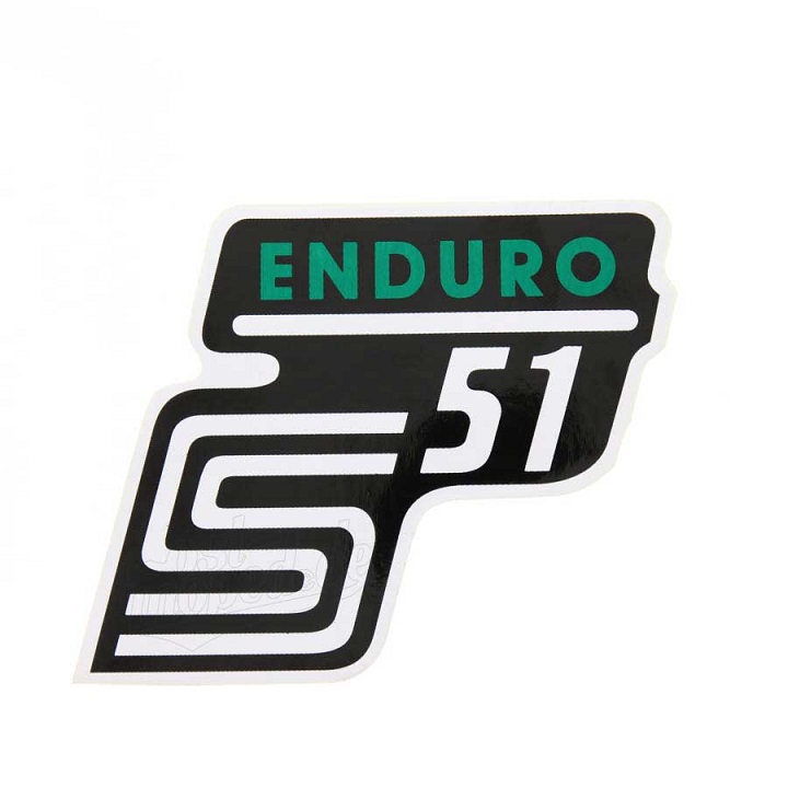 Samolepka Simon S51 Enduro - zelená