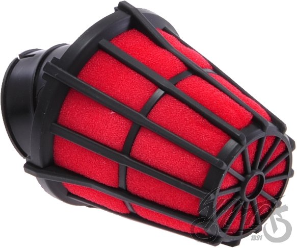 Vzduchový filtr 38mm zahnutý 45°