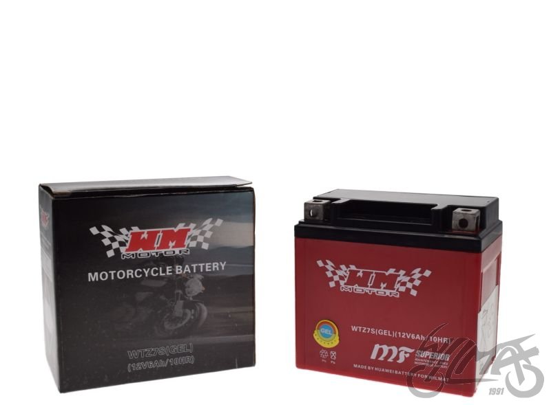 Akumulátor typ YTZ7S GEL - 12V 6Ah