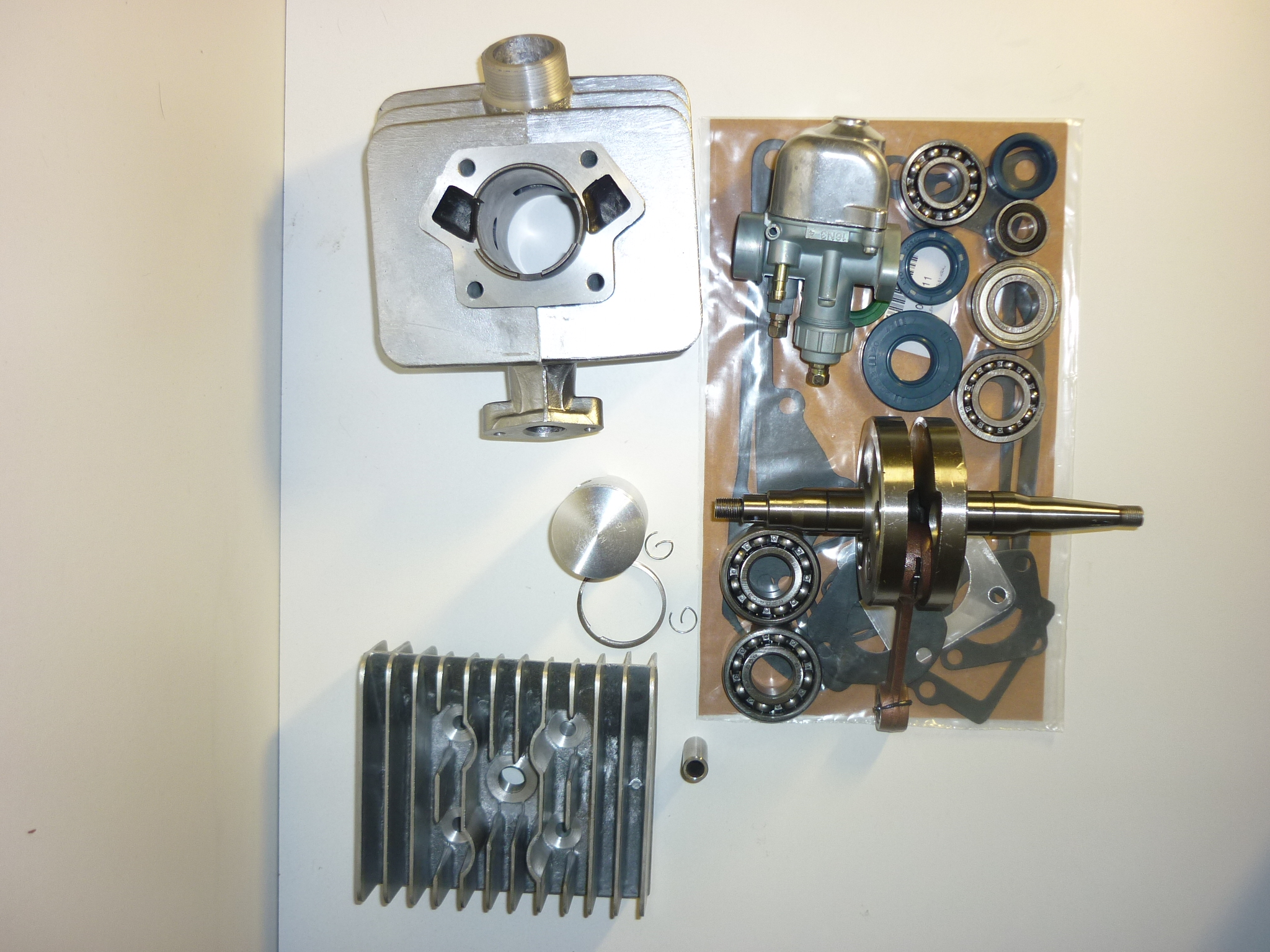 Sada GO motoru Simson S51, SR50 - 60cm3