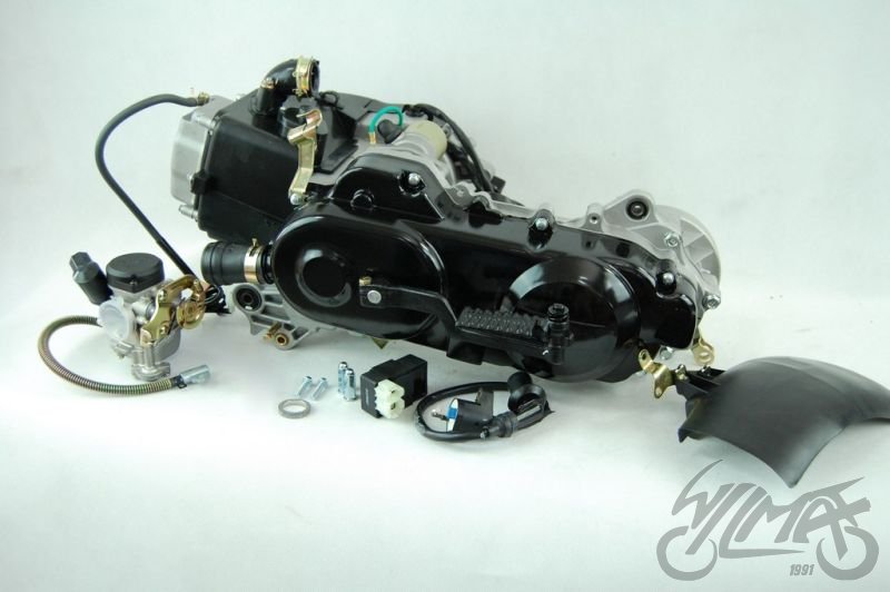 Motor 80cm3 do 4T skútru GY6 - 12" kolo