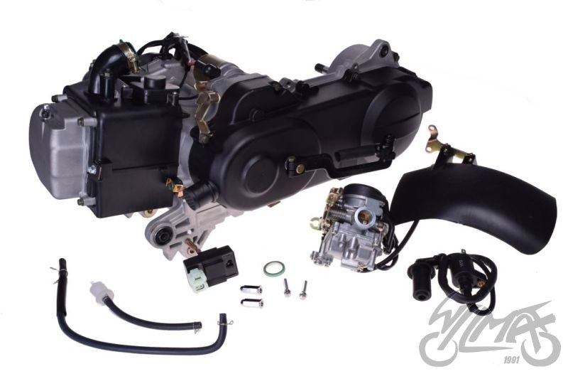 Motor 80cm3 do 4T skútru GY6 - 12" kolo