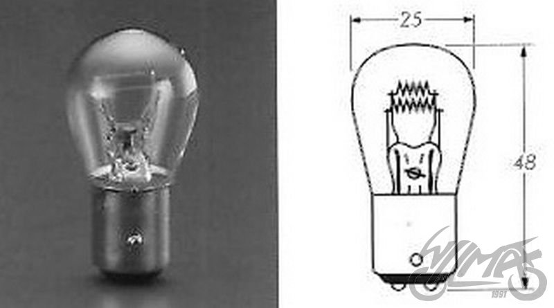 Žárovka 12V 21/5W BAY15D