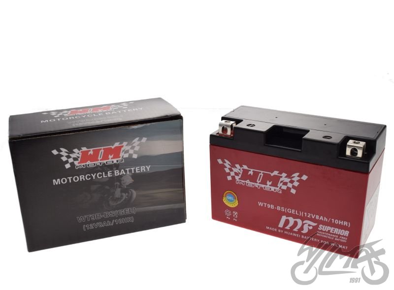 Akumulátor typ WT9B-BS - 12V 8Ah GEL