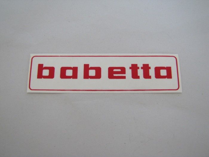 Samolepka Babetta 210
