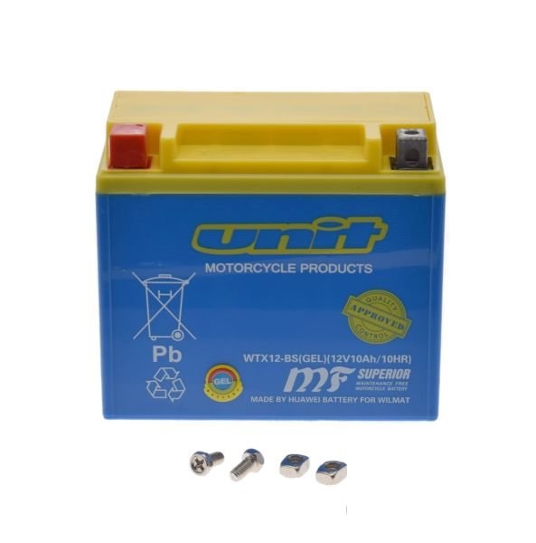 Motocyklová baterie WTX12-BS (YTX12-BS) 12V