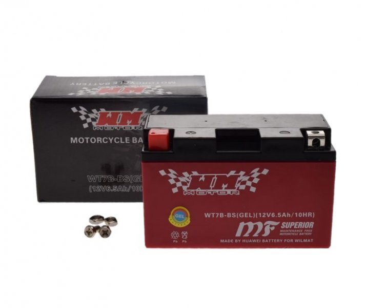 Akumulátor typ YT7B-BS GEL 12V