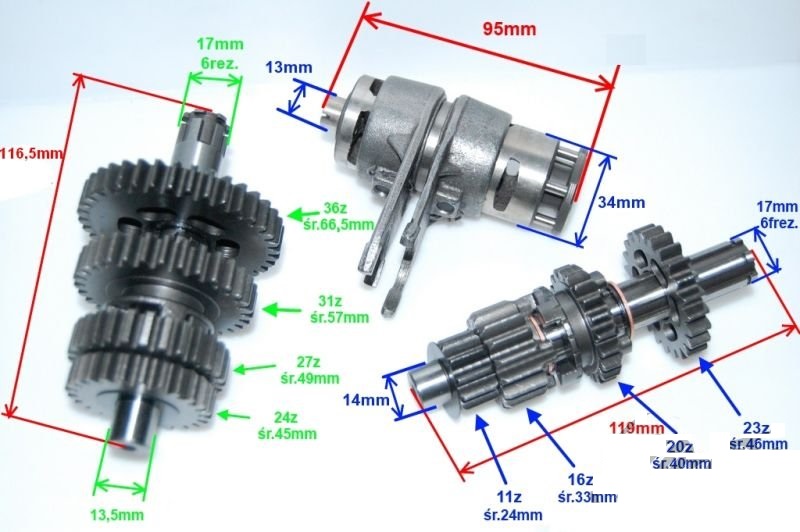 Převodovka Jawa Betka 50