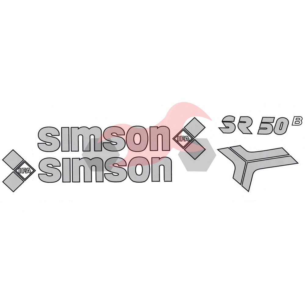 Samolepky Simson SR50