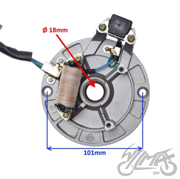 Stator zapalování motoru YX140