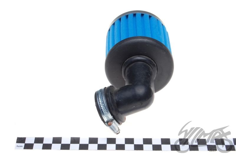 Vzduchový filtr 38mm - zahnutý 90°