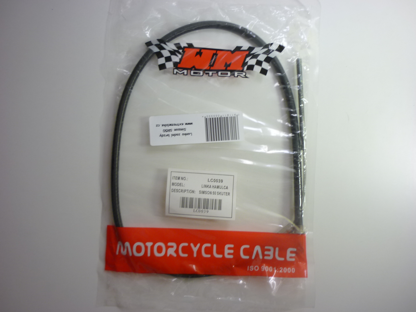 Lanko zadní brzdy SR50