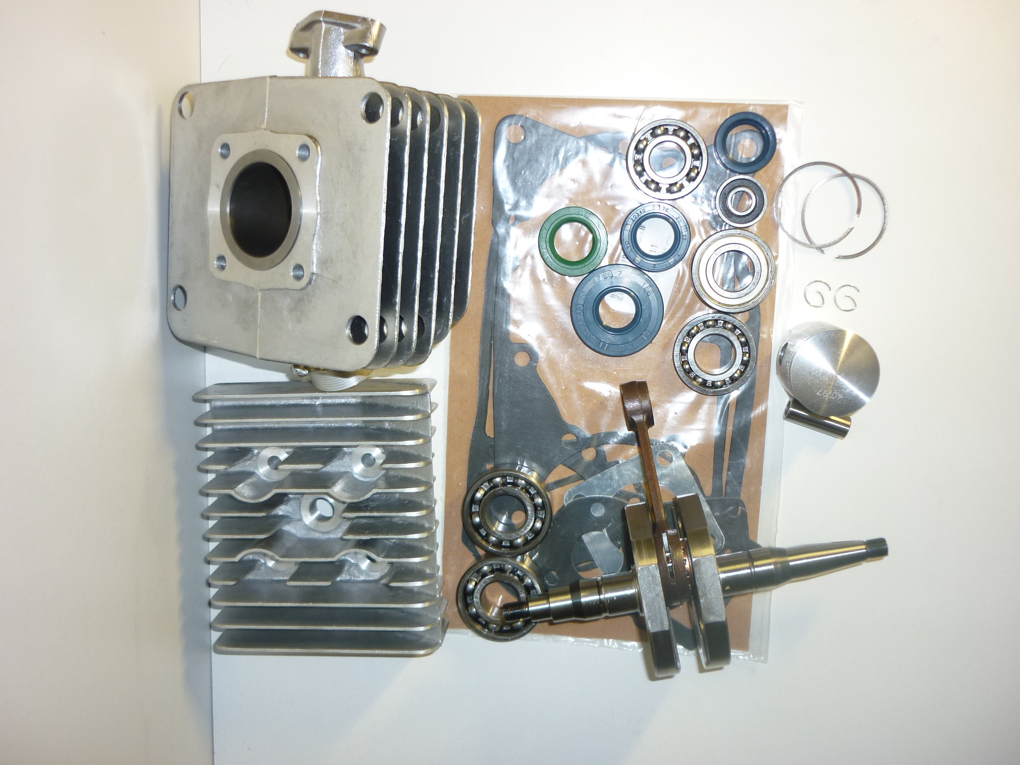 Sada GO motoru Simson S70, SR70 - 70cm3