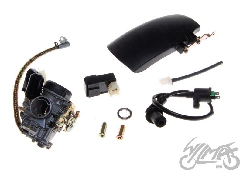 Motor 50cm3 do 4T skútru GY6 - 12" kolo