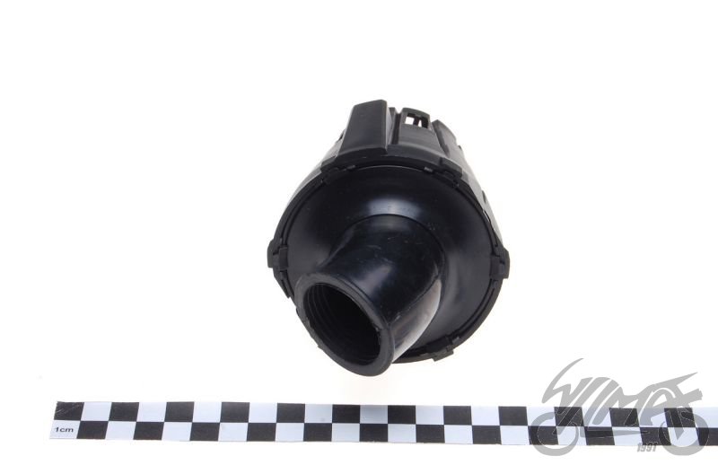 Vzduchový filtr molitanový přímý - 38mm zahnutý 45°