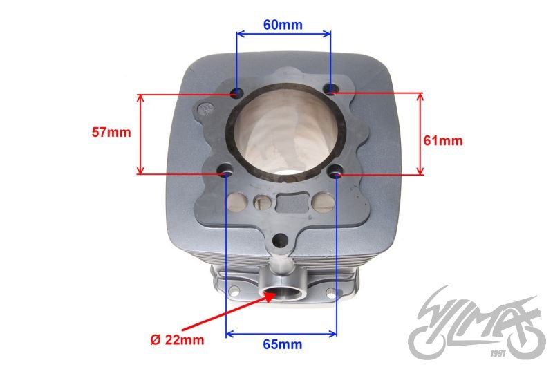 Válec Kinroad ATV200 - vrtání 63,4mm