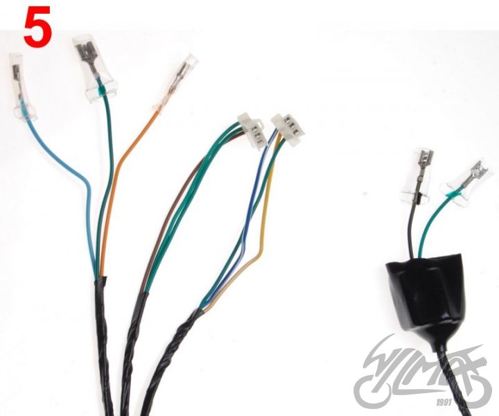 Elektroinstalace motocyklu Jonway Shotgun 50