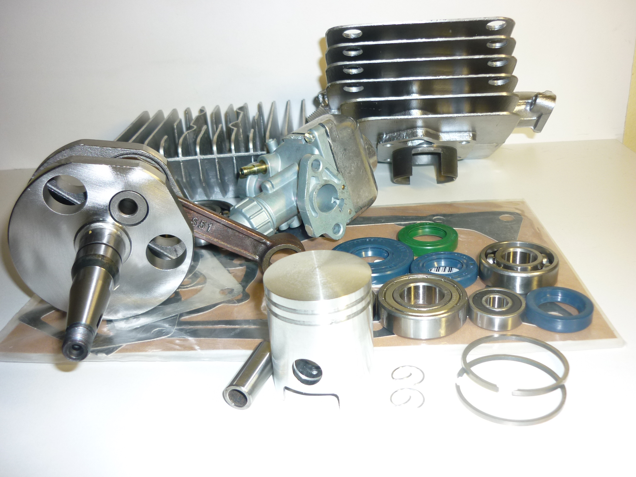 Sada GO motoru Simson S70, SR70 - 70cm3