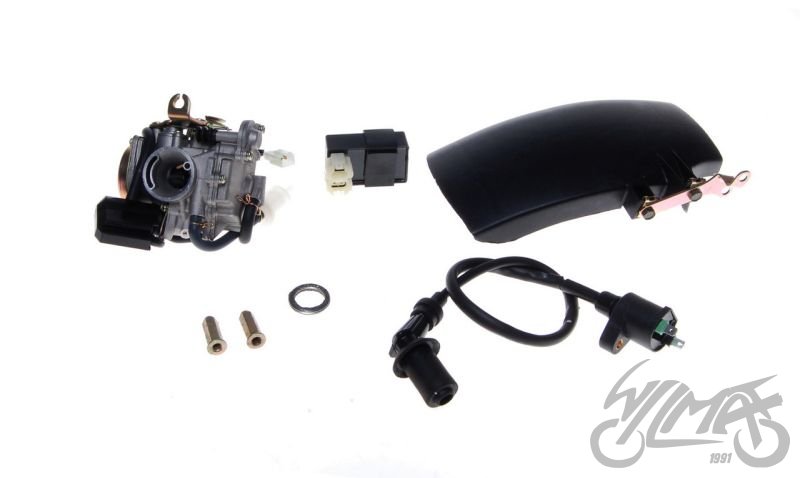 Motor 80cm3 do skútru - 12" kolo 460mm řemen