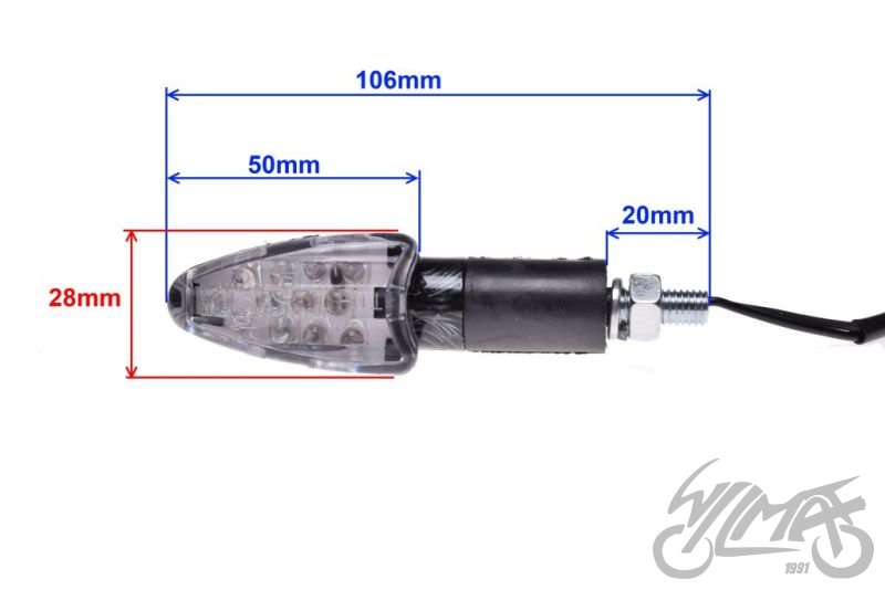 Stylové LED blinkry s homologací