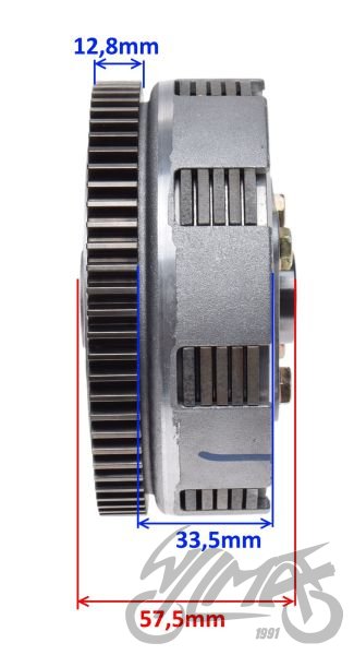 Kompletní spojka motoru YX160