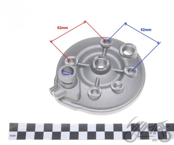 Hlava válce motoru Minarelli AM6 - 70cm3