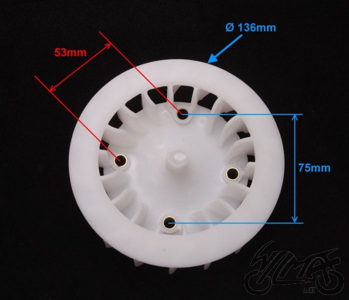 Vrtule chlazení (ventilátor) ATV 150