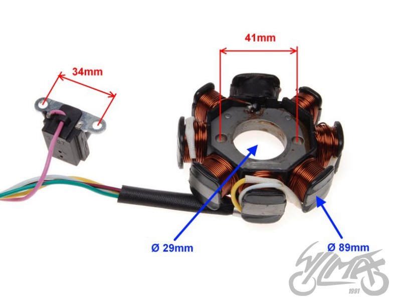 Stator zapalování ATV 70