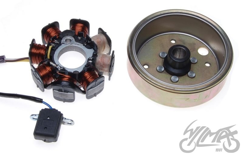 Stator s rotorem Peugeot V-clic 50