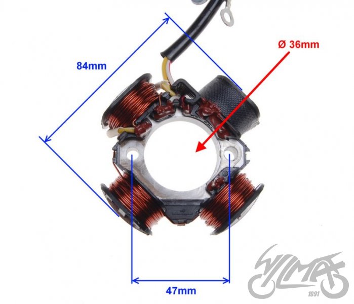 Stator zapalování TGB 50