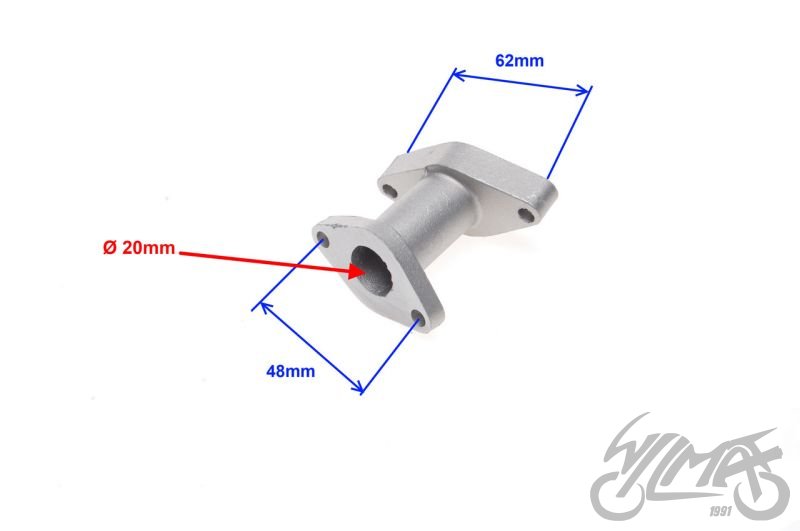 Příruba karburátoru Romet Zetka 50