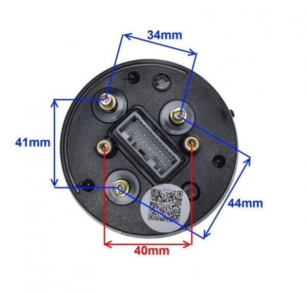 Univerzální digitální přístrojový panel