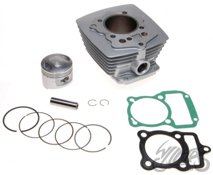 Válec Loncin 200-2 motor CG200 - vypouklý píst