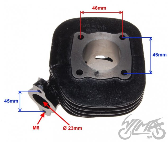 Sportovní válec Kinroad Kos - vrtání 41mm